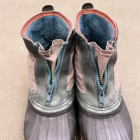 Vintage Sorel Front Zip Fleece Lined Boots - Picture 11 of 12